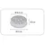 Gamelle anti-glouton BABA  grise contenance 500 ML ø 16.5 CM