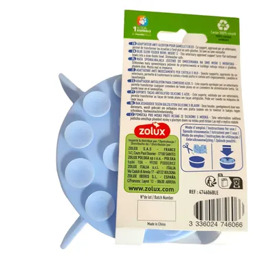 zolux - Support anti glouton S ø 13.5 cm  silicone  pour petit chien