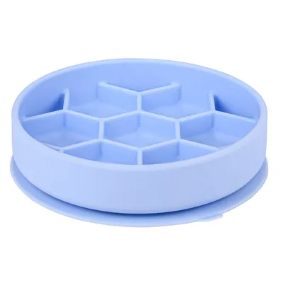 Ecuelle anti glouton M ø 16 cm  silicone ventouse  pour chien