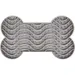 Tapis à lécher YUMMEE couleur gris taille L 29.8 cm pour chien.