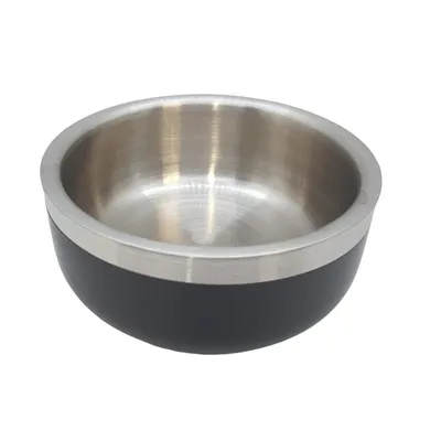 Gamelle ø12.5 cm 400 ml pour eau ou nourriture a double paroi, pour chat ou