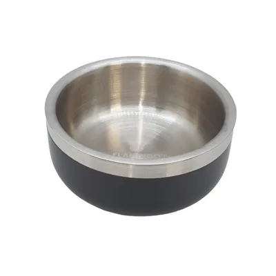 Gamelle ø12.5 cm 400 ml pour eau ou nourriture a double paroi, pour chat ou