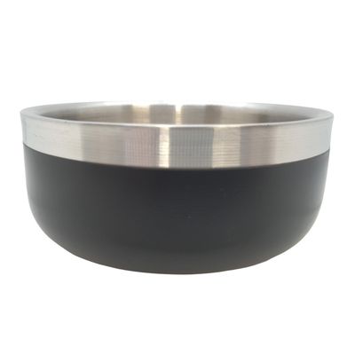 Gamelle ø12.5 cm 400 ml pour eau ou nourriture a double paroi, pour chat ou