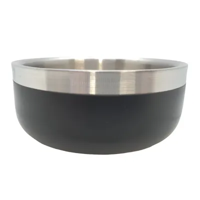 Gamelle ø12.5 cm 400 ml pour eau ou nourriture a double paroi, pour chat ou