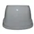 animallparadise - Ecuelle haute carrée 700 ml, gris en plastique, pour chie