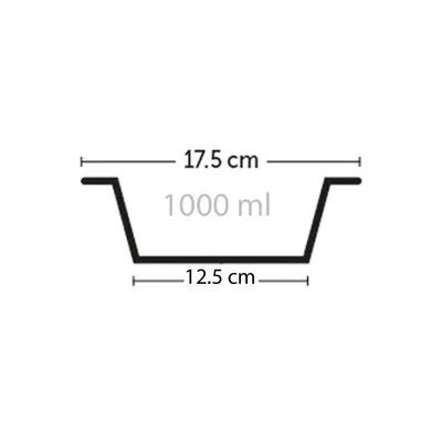 Flamingo - Gamelle 1 litre  Rimboé en bambou beige pour chat ou chien