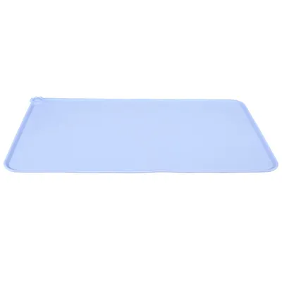 Tapis écuelle silicone  L 55 x 39 cm pour chien