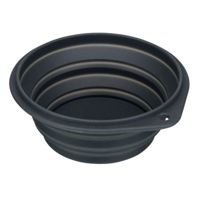 une Gamelle Écuelle de voyage, 0.5 litre, silicone pliable pour chien -coul