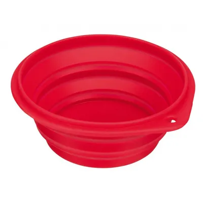 animallparadise - une Gamelle Écuelle de voyage, 0.5 litre, silicone pliabl