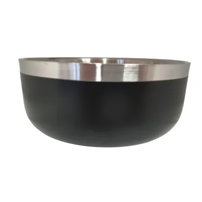 Gamelle pour eau ou nourriture a double paroi ø17 cm 1150 ml, pour chien