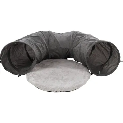 Tunnel avec coin repos ø 28 x 95 cm pour chat