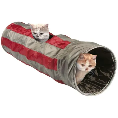 animallparadise - Tunnel de jeux Féline ø 25 x 90 cm pour chat
