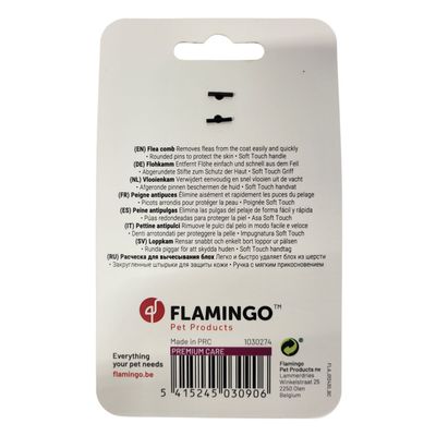 Peigne à puces 7 cm pour chat et chien
