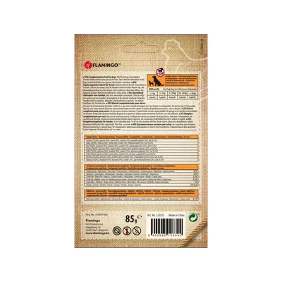 Flamingo - Friandise filet de poulet Hapki BBQ 85 g sans gluten pour chien