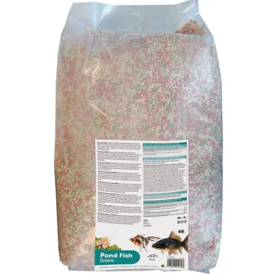 Nourriture poisson d'étang en granule 46 litres soit 5 kg