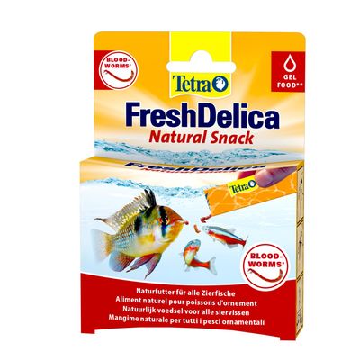 Friandises Larves de moustiques "Blood-Worms" en gel 16 sticks de 3 g Fresh