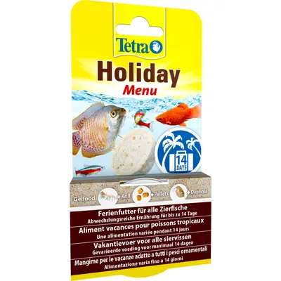 Tetra - Holiday menu  30g Aliment pour les poissons tropicaux
