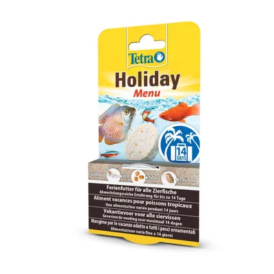 Tetra - Holiday menu  30g Aliment pour les poissons tropicaux