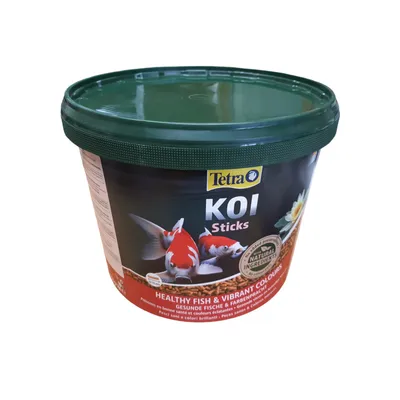 Aliment complet flottant Koï stick 10 litres , 1,5 kg pour carpes koï de ba