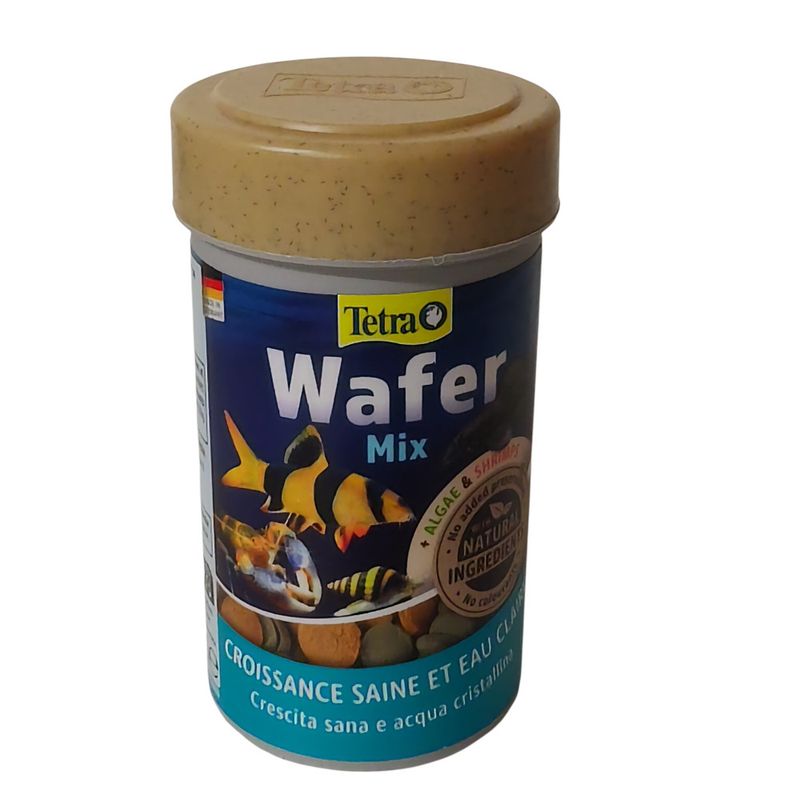 Wafer mix nourriture poisson de fond et crustacés 48 g -100 ml