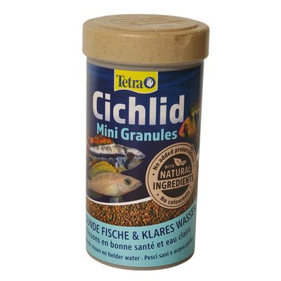 Cichlid mini granules 110 g 250 ml nourriture pour Cichlidés de 3 à 6 cm