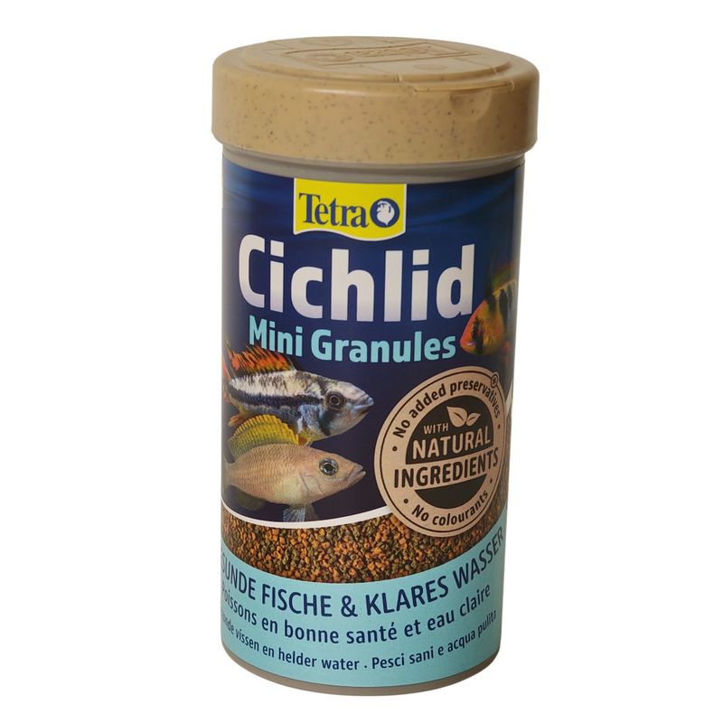 Cichlid mini granules 110 g 250 ml nourriture pour Cichlidés de 3 à 6 cm