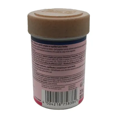 Bettamin  23 g - 85 ml. pour Betta Splendens