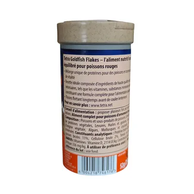 Goldfish Flocons 52 g - 250 ml Aliment complet pour les poissons