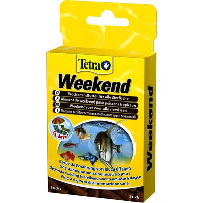 Tetra - WEEKEND alimentation pour poissons tropicaux 20 sticks Tetra - WEEKEND alimentation pour poissons tropicaux 20 sticks