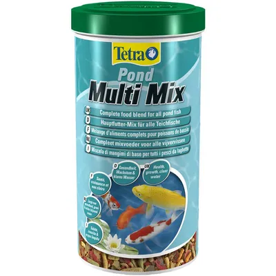 Aliment complet Multi Mix 1 litre , 170 g pour poisson d'ornement de bassin