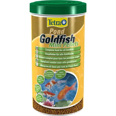 Goldfish mini pellets 2-3 mm 1 Litre -350 g pour poissons de bassin j Goldfish mini pellets 2-3 mm 1 Litre -350 g pour poissons de bassin j