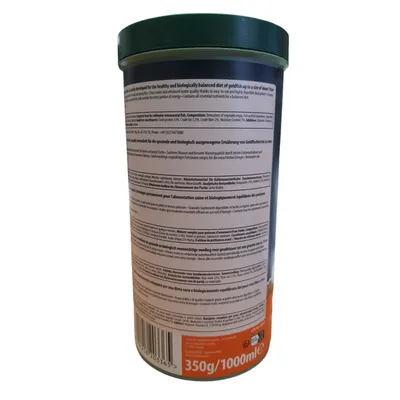 Goldfish mini pellets 2-3 mm 1 Litre -350 g pour poissons  de bassin j