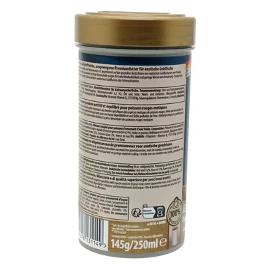 Goldfish Gold Japonais 145g - 250ml Aliment complet pour les poissons Japon