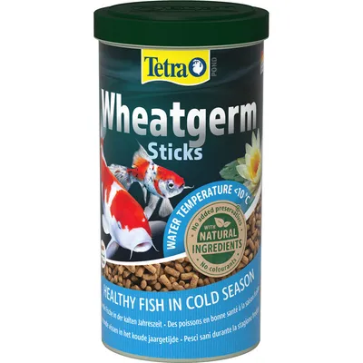 Nourriture en sticks Tetra Pond Wheatgerm pour poissons de bassin en eau fr