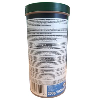 Nourriture en sticks Tetra Pond Wheatgerm pour poissons de bassin en eau fr