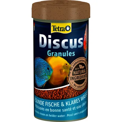 Discus granulés 75g - 250 ml nourriture pour les discus et grand poissons d Discus granulés 75g - 250 ml nourriture pour les discus et grand poissons d