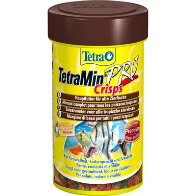 Min Crisps aliment complet pour poissons d'ornement 22g/100ml