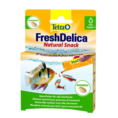 Friandises Daphnies" Daphnia" en gel 16 sticks de 3 g Fresh Delica nourritu
