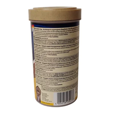 Min Crisps aliment complet pour poissons d'ornement 110g/500ml