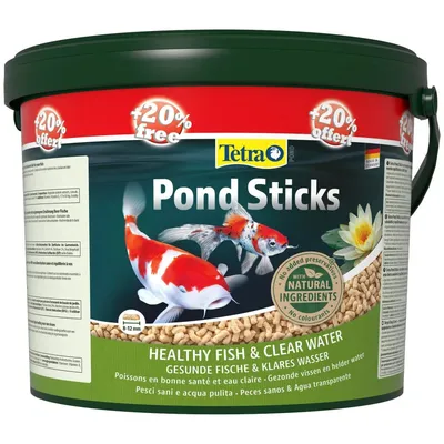 Tetra - Pond Sticks Seau 10L + 2L Gratuit soit 1.44 kg TETRA pour poisson d