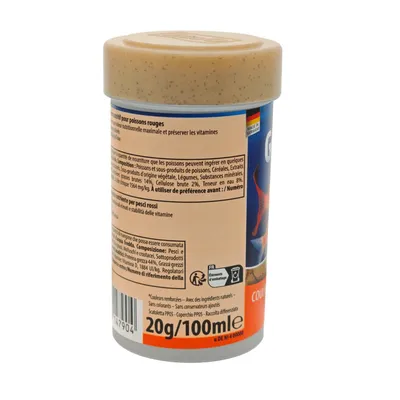 Goldfish Crisps 20g - 100ml Aliment complet pour les poissons