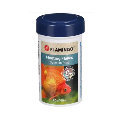 Aliment complet pour poissons s et carassins - Flamingo - boîte de 100