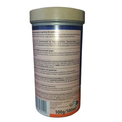Goldfish Flocons 100 g - 500 ml Aliment complet pour les poissons