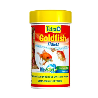 Goldfish Flocons 20 g - 100 ml Aliment complet pour les poissons