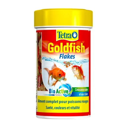 Goldfish Flocons 20 g - 100 ml Aliment complet pour les poissons