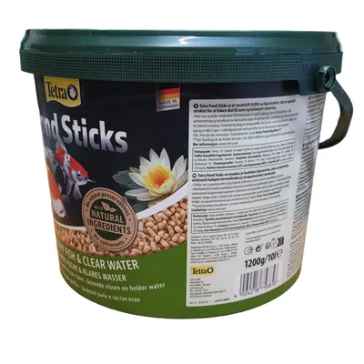 Pond Sticks seau de 10 litres 1.2 kg TETRA pour poisson d'ornement de bassi