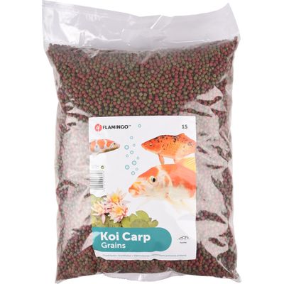 Nourriture en granulés 6 mm pour koïs et poissons d'étang - 15 litres (4,8