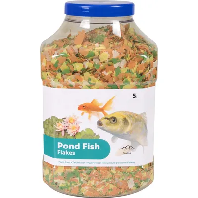 animallparadise - 5 litres, nourriture pour poisson d'étang, en flocons