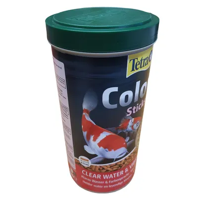 Pond Sticks colour 8-12 mm, pot 1 litres 175g, TETRA pour poisson d'ornemen