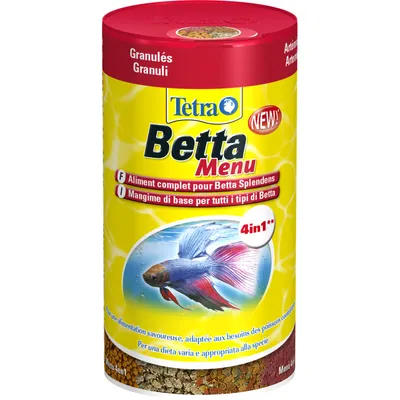 Tetra - Betta menu  38 g - 100 ml. pour Betta Splendens